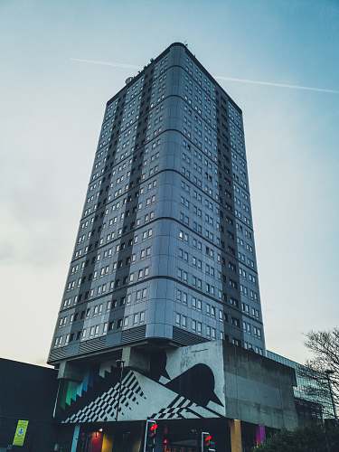 high rise high-rise building urban